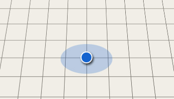 blue dot